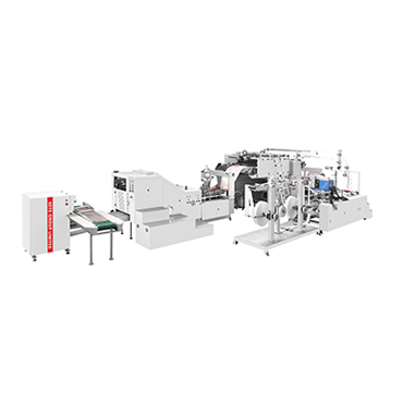 Fully Automatic Paper Shopping Bag Making Machine With Flat Handle