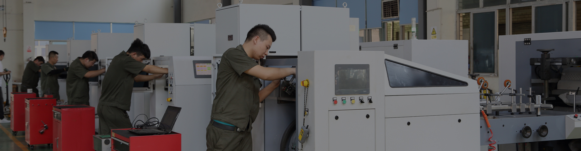 Paper Bag Making Machine banner images