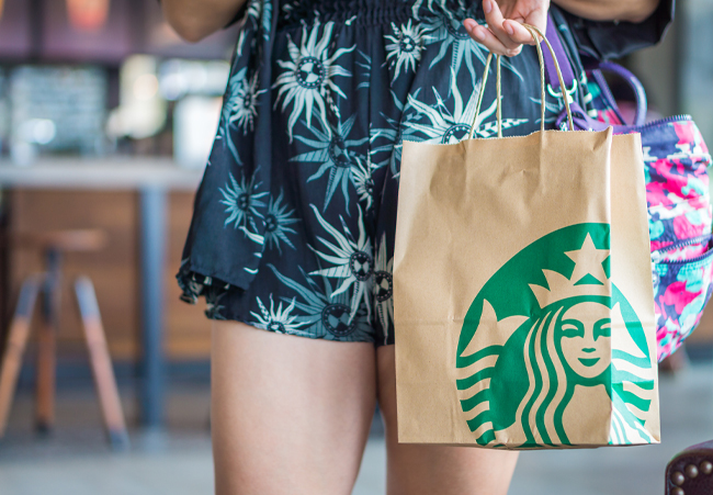 Shopping Paper Bag With Twisted Handle