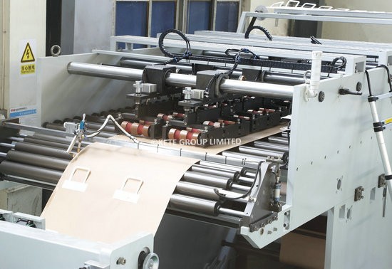 Bag Side Gluing And Handle Sealing