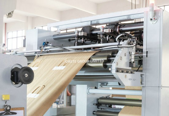 Bag Side Gluing And Handle Sealing