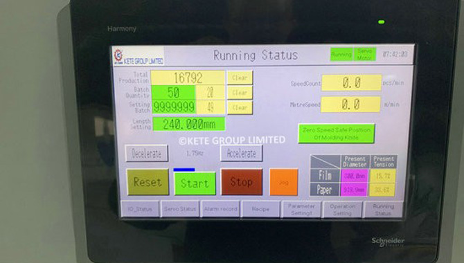 PLC Touch Screen