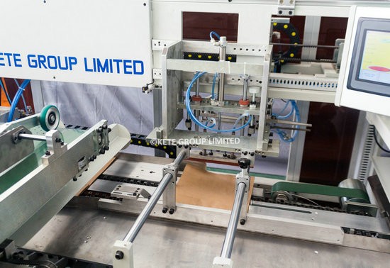 Pasting Handle To Bag