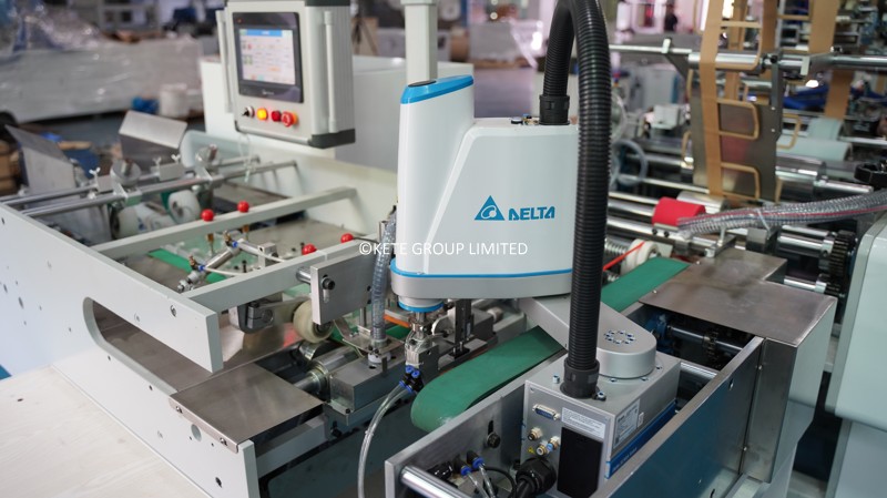 Pasting Twisted Handle To Bag